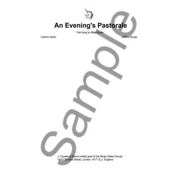 Wilfred Shaw: An Evening's Pastorale (TTBB)