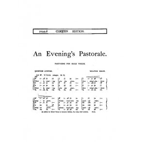 Shaw, W An Evening's Pastorale Ttbb/Tonic