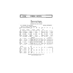 Protheroe, D Invictus Ttbb (Tonic)