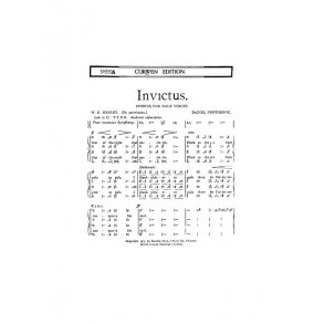 Protheroe, D Invictus Ttbb (Tonic)