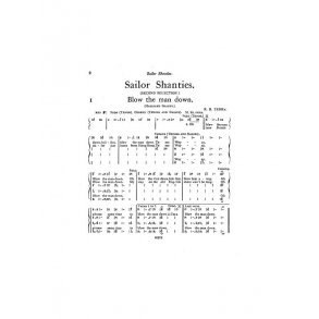 Terry Sailor Shanties Ttbb Tonic