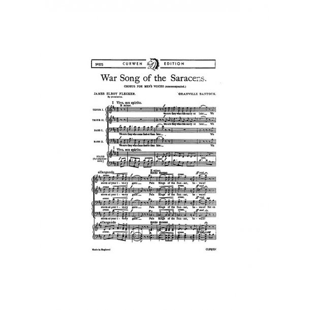 Granville Bantock: War Song Of The Saracens