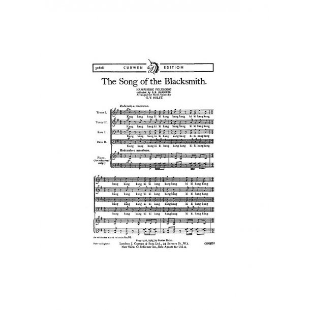 Gustav Holst: The Song Of The Blacksmith (TTBB)