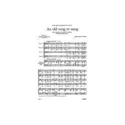 Armstrong Gibbs An Old Song Re-sung Ttbb (Unaccompanied)