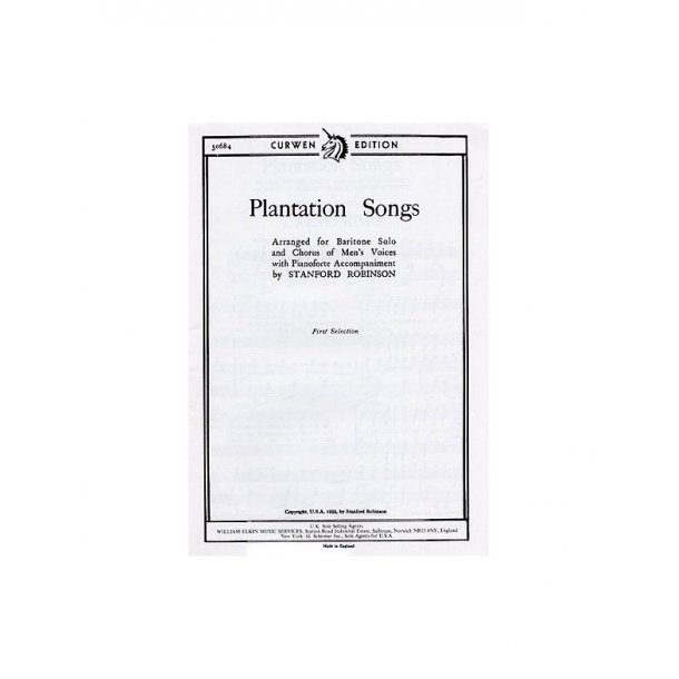 S Robinson: Plantation Songs