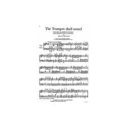 Handel, Gf The Trumpet Shall Sound Ttbb/Piano