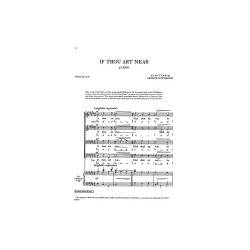 Arthur Hutchings: If Thou Art Near (TTBB)