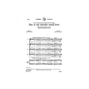 Eric Thiman: She Is My Slender Small Love