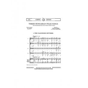 Seiber, M Three Hungarian Folk-songs Ttbb