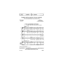 Seiber 3 Hungarian Folk-songs (Welsh) Ttbb