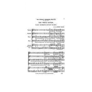 Hiles The Three Ravens Satb