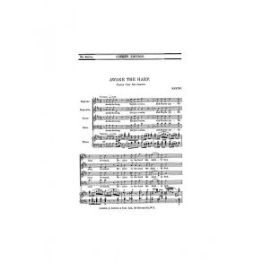Haydn Awake The Harp Satb