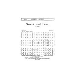Joseph Barnby: Sweet And Low (SATB Tonic Sol-Fa)