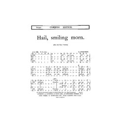 Spofforth Hail Smiling Morn Satb Ton