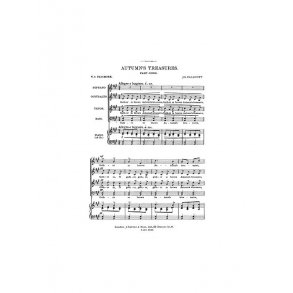Callcott Autumn's Treasures Satb