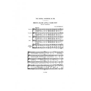 Robert Lucas Pearsall: Shoot, False Love, I Care Not (SATB)