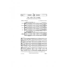 Arthur Sullivan: The Long Day Closes (SATB)