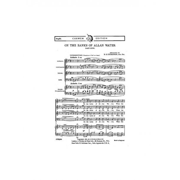 Thompson On The Banks Allan Satb