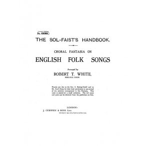 White English Folksongs Ttbb Tonic