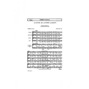 Ralph Vaughan Williams: Alister McAlpine's Lament (SATB)