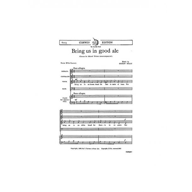 Gustav Holst: Bring Us In Good Ale