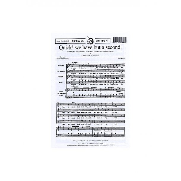 Quick! We Have But A Second