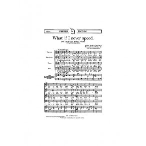 Dowland, J What If I Never Speed Satb/Piano