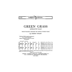Holst Green Grass Satb Tonic Solfa