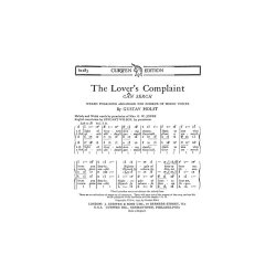 Holst: The Lover's Complaint SATB