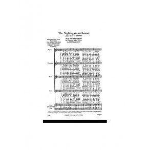 Holst, G The Nightingale And Linnet Satb/Piano (English/Welsh)