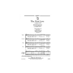 Holst, G The First Love Satb And Piano (Rehearsal Only)