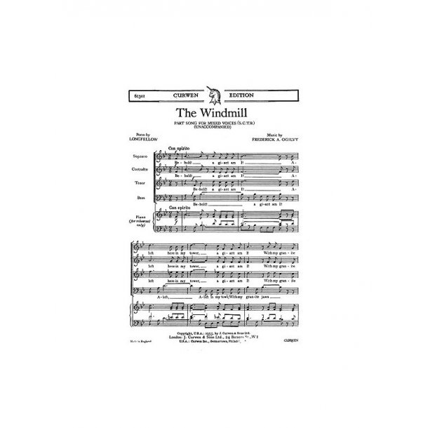 Ogilvy The Windmill Satb