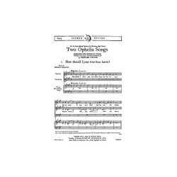 Naylor Two Ophelia Songs Sa