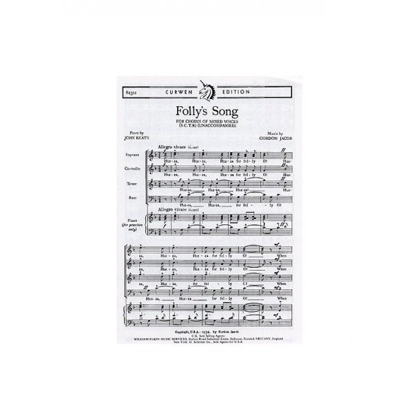 G Jacob: Folly's Song