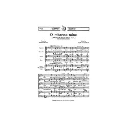 Thiman, E O Mistress Mine Satb