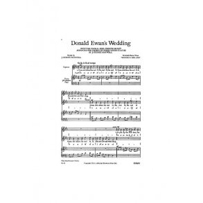 J. Geddes Maxwell: Donald Ewan's Wedding (SATB)