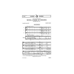 Shaw, M With A Voice Of Singing Sab/Organ