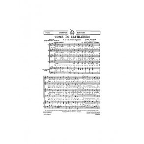 Warlock, P Come To Bethlehem Satb