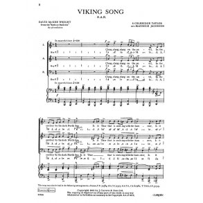Coleridge Taylor Viking Song Sab