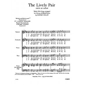 Holst: The Lively Pair And Green Grass SATB