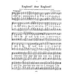 Martin England! Dear England! Satb