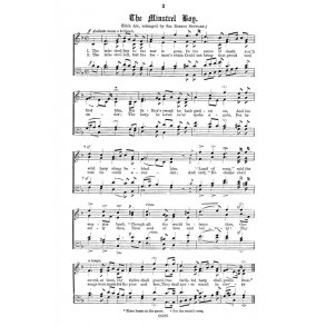 Stewart Minstrel Boy Satb