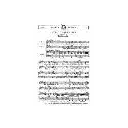 Menelssohn I Would That My Love 2pt