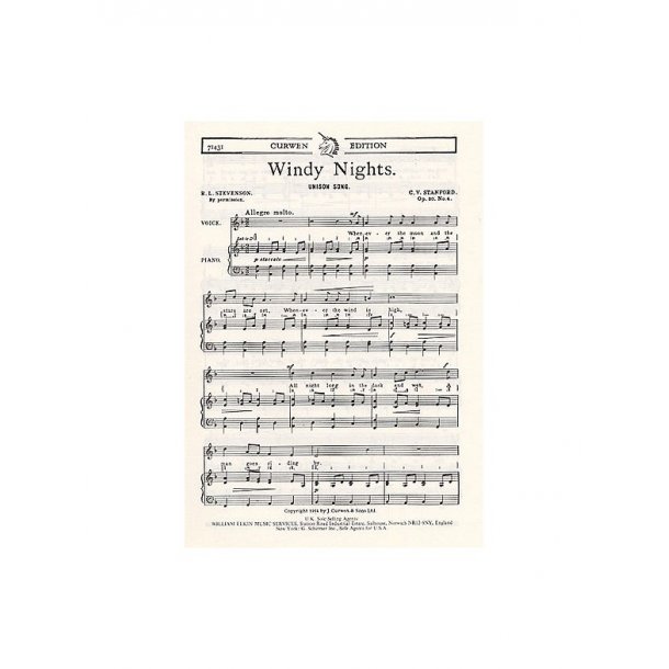 Charles Villiers Stanford: Windy Nights