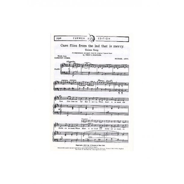 Michael Arne: Care Flies From The Lad That Is Merry