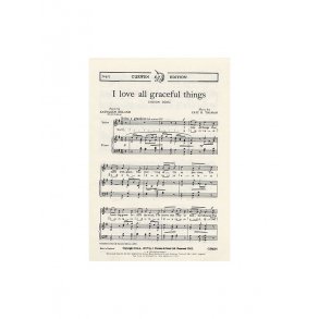 Eric Thiman: I Love All Graceful Things