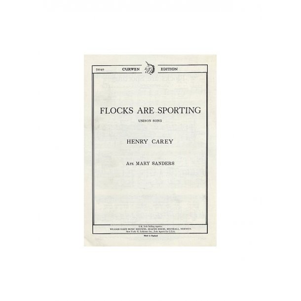 Henry Carey: Flocks Are Sporting