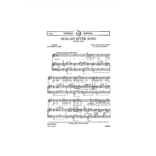 Maurice Jacobson: Sicilian River Song