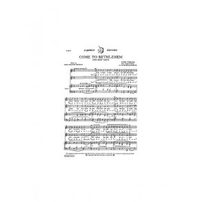 Peter Warlock: Come To Bethlehem (2 Part)