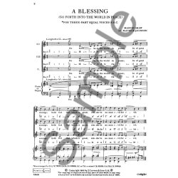 Martin Shaw: A Blessing (SSA)